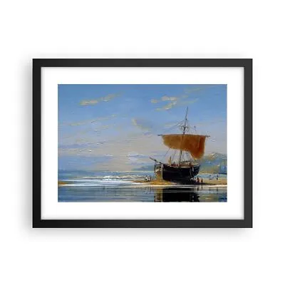 Poster Print 40x30cm Wall Art Picture Landscape Sea Nautical Frame Image Artwork • £43