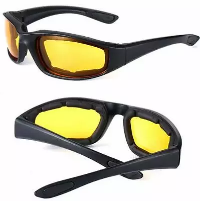 Day/Night Driving Chopper Motorcycle Sunglasses Anti UV Windproof Riding Glasses • $6.99