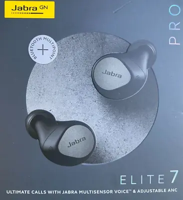 $279 • Buy GENUINE Jabra Elite 7 Pro True Wireless Sport Earbuds Bluetooth Headset ANC