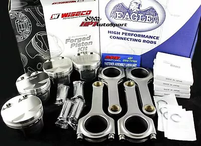 Wiseco Pistons & Eagle Rods Acura Integra CRV B18 B20 84mm K594M84AP/CRS5394A3D • $1049.99