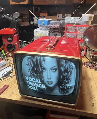Vintage 1950’s RCA Victor 14”  TV Originally Restored Working Well! Bonus Read • $1499