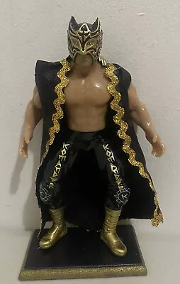 El Komander  Wrestler 7 In Action Figure Mexican Luchador  Handmade  7 Inches • $25.99