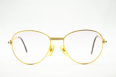 $580 • Buy Cartier S Saphirs 0,94 Kr 55-18 Rare Vintage Glasses