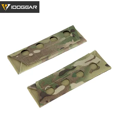 IDOGEAR Tactical Shoulder Pads Strap Padded Cover Ferro For Carrier 2PCS Airsoft • £15.48