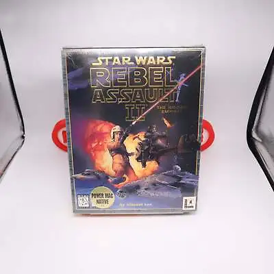 MAC CD-ROM STAR WARS: REBEL ASSAULT II 2 THE HIDDEN EMPIRE - Brand New & Sealed! • $129.77