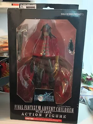 FINAL FANTASY VII 7 Advent Children VINCENT VALENTINE Action Figure Play Arts • $20.99