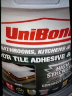 £9.99 • Buy UNIBOND CONCRETE FLOOR HIGH STRENGTH FLOOR TILE ADHESIVE & GROUT 7.3kg