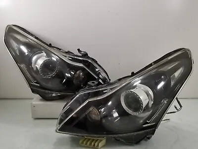 Nissan JDM SKYLINE V36 INFINITI G35 Coupe HID NFL BLACK Headlights Lamp 2006-14 • $499.99