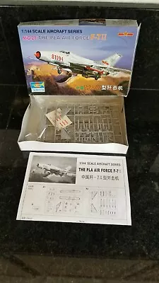 Trumpeter Russian Mig-21 Pla F-7ii Plane 1/144 Scale Model  Kit • $10