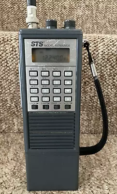 A Vintage STS AV7600VOR VHF 720 Channel Handheld Transceiver – Read Description • £29.99