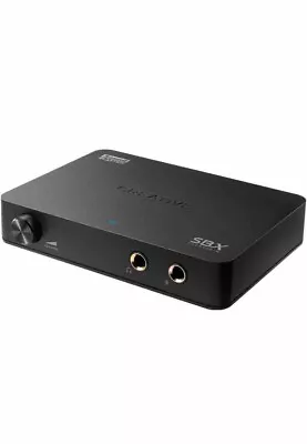 Creative Labs SoundBlaster X-Fi HD SBX ProStudio USB Sound Card W Software Xtras • $75