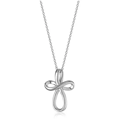 $1.74 • Buy Simple Cross 925 Silver Filled Necklace Pendant Anniversary Party Women Jewelry