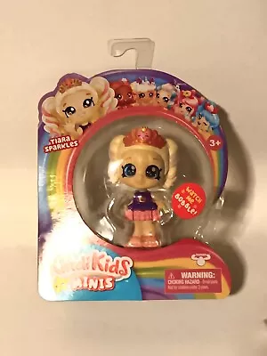 Kindi Kids Minis Tiara Sparkles 3  Doll Bobble Collectible New • $15