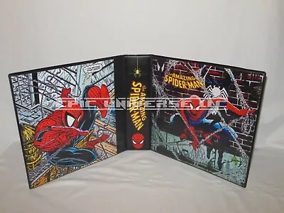 Custom Made 3 Inch 1994 Fleer Marvel The Amazing Spider-Man Trading Card Binder • $28.86