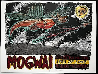 Mogwai 2009 Brooklyn NY  Signed And Numbered By Dan Grzeca • $55