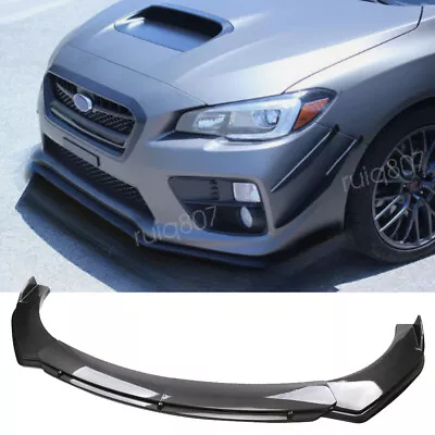 For Subaru WRX STI Legacy Impreza Front Bumper Lip Splitter Spoile • $79.99