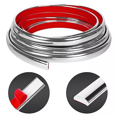 20 Ft Peel And Stick Trim Flexible Self-Adhesive Tile Edge Semicircle Waterpr... • $29.19