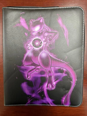 $24.70 • Buy Pokemon Mewtwo Premium 9-Pocket PRO-Binder 50 Pages Holds 450/900 Cards