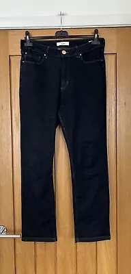 Ladies Marks & Spencer Slim Dark Blue (indigo) Jeans Size 12 • £1.99