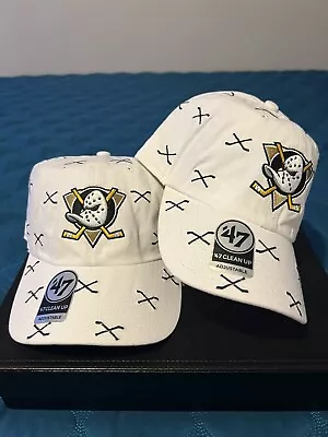 Anaheim Mighty Ducks ‘47 Adjustable Dad Hat Brand New  • $23