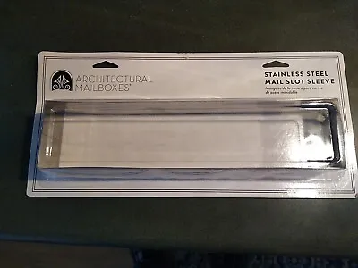 * Architectural Mailboxes * * Mail Stainless Steel Slot Sleeve * New • $15.95