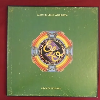 ELECTRIC LIGHT ORCHESTRA:   A BOX OF THEIR BEST- 4 LP's & 7   Vinyl NM ; RARE  • $58.12