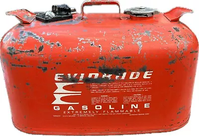 Vintage  Evinrude 6 Gallon Gas Tank In Good Working Shape • $57