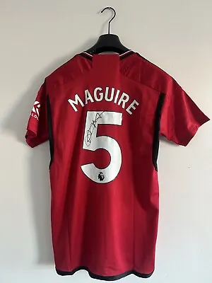 Harry Maguire Manchester United Signed Shirt • £100