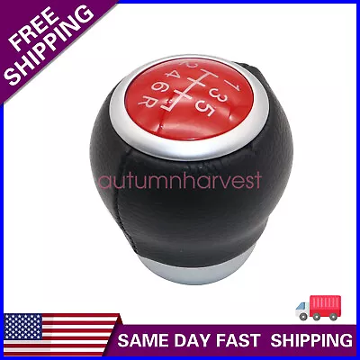 For 2004-2021 Subaru Impreza Wrx Sti 6-speed Shift Knob Leather Six Gear Shifter • $10.99