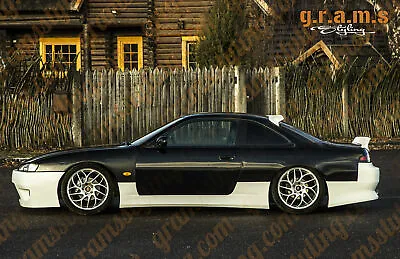 Vertex Style Side Skirts For Nissan 200sx S14 S14a Body Kit Racing V9 • $384.99