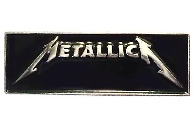 Metallica Badge Metal Enamel Pin Heavy Rock Band Music Gig Guitar Drums Goth  • £2.95