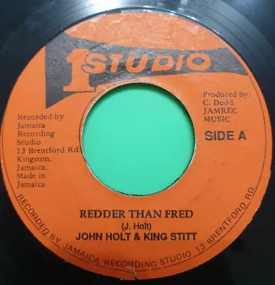 Studio One. Redder Than Fred.john Holt & King Stitt • £13.95