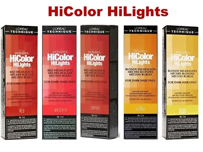 L'Oreal HiColor HiLights For Dark Hair Only 1.2oz (Choose 5 Colors) Gift • $8.95