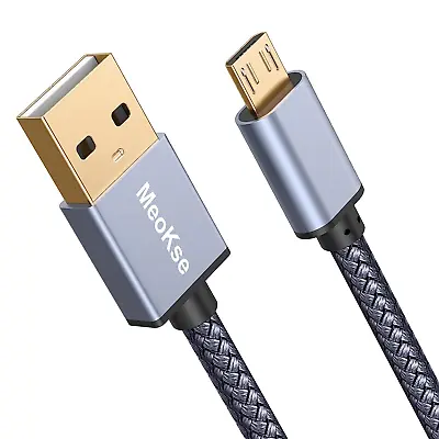 Micro USB Cable 20Ft/6MLong Android Charger CableNylon Braided Durable Fast Ph • $10.68