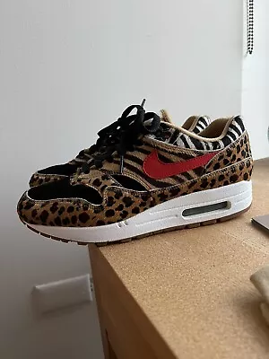 Size US7.5 - Nike Air Max 1 DLX X Atmos Animal Pack 2.0 Beast Pack 2.0 2018 • $50