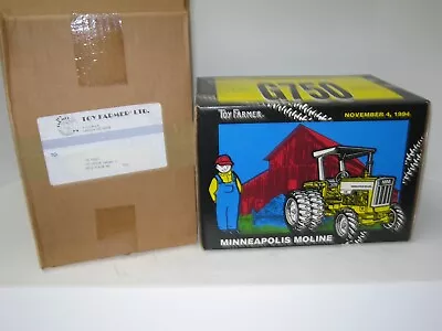 1/16 MINNEAPOLIS-MOLINE G750 MFWD W/DUALS TOY FARMER EDITION NIB Shipping Box! • $135