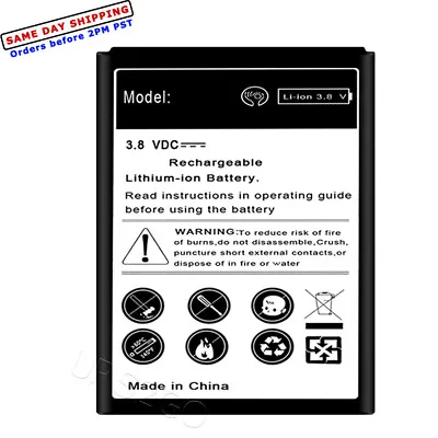 2580mAh Extended Slim Battery For Samsung Galaxy S DUOS GT-S7562 S7562 CellPhone • $21.68