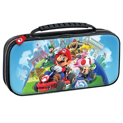 Nintendo 26cm Game Traveler Mario Kart Family Deluxe Case Storage For Switch • $45