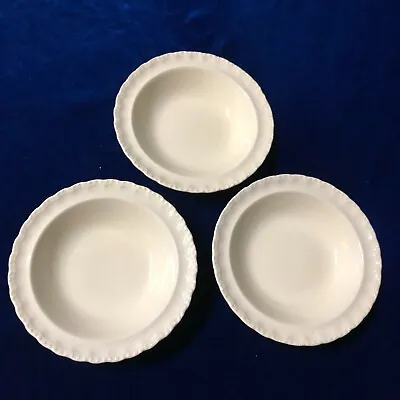 Trio 3 Plates Bowl Cream Petal Grindley England Bone China Porcelain  • $30.60