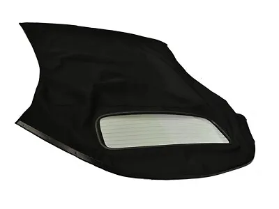 VW Cabrio 2001-02 Convertible Top W/ Heated Glass Window Black Vinyl • $422.06