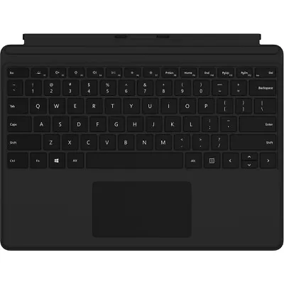 Microsoft QJX00001 Keyboard/Cover Case Microsoft Surface Pro X Tablet - Black • $99.99