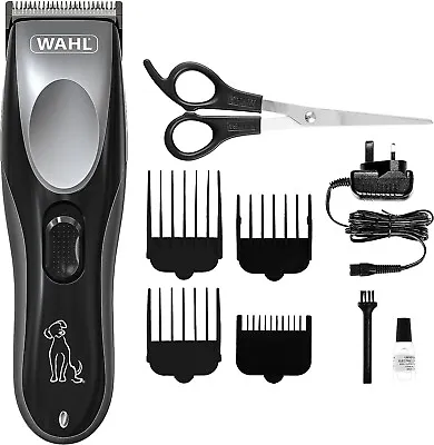 WAHL Dog Clippers Corded Cordless Low Noise Vibration For Sensitive Pet Animal  • £33.98