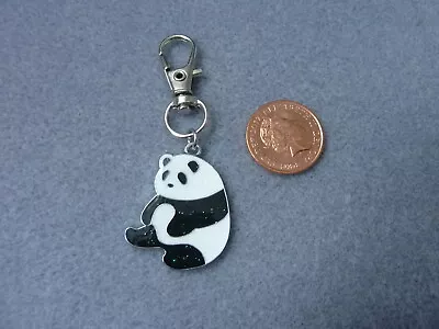 £4.99 • Buy Panda Bear Cuddly Toy Keyring Keychain Enamel Bag Charm Bear Birthday Gift 