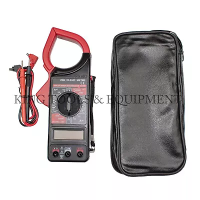 King AC Current 1000amp Voltage/ DC Voltage Digital Clamp Meter Reader 1-3/4 LCD • $18.95