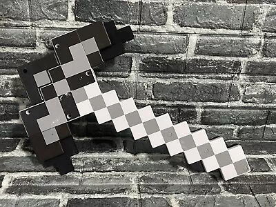 Minecraft Pick Axe Sword Transforming 2 In 1 Iron Mattel 2014 Toy Plastic Foam • $23.58