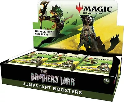Wizards Of The Coast - MTG: The Brothers War Jumpstart Booster Box Factory Seal • $40
