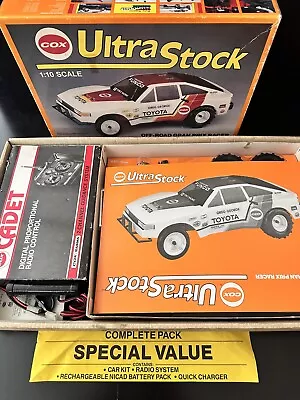 Vintage MICKEY THOMPSON Off Road Gran Prix Racer 1/10 Cox UltraStock RC Car Rare • $499.99