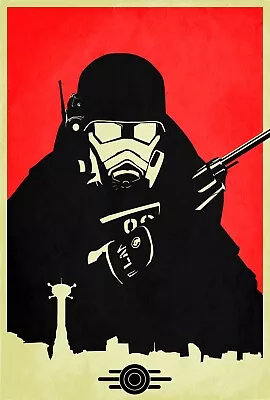 Fallout New Vegas Digital Art (Poster Print Wall A4 A3 A2 Satin 260gsm) • £5.85