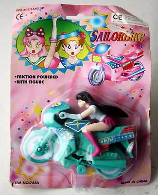 Rare Vintage 90's Sailor Moon Sailorbike Friction Power Mars Figure New ! • $59