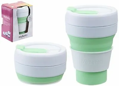 Summit Pop Cup 355ML Collapsible Silicone Coffee Cup Mug Travel • £6.99